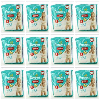 Lot de 252 Couches Pampers Baby Dry  Pants 12-17kg Taille 5 Neuf