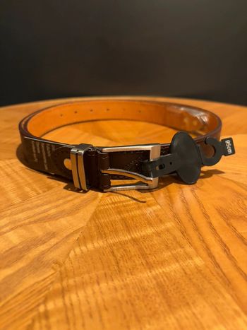 Ceinture en cuir véritable, authentique et durable – Accessoire élégant et intemporel taille 95 cm