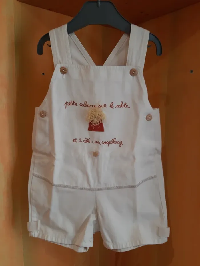 Salopette courte 18 mois