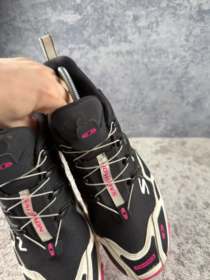 Salomon ACS+ Heritage - Black & White & Pink - photo numéro 13