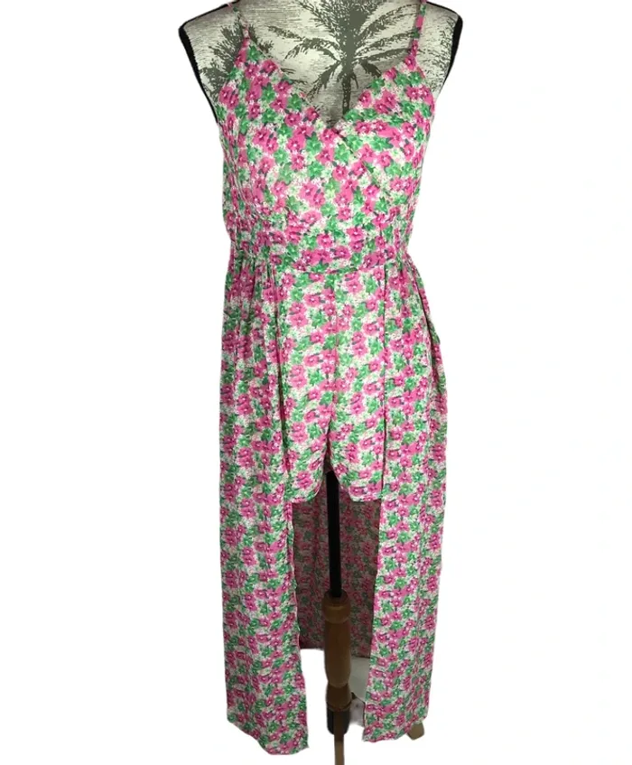 Combi short Flamant rose