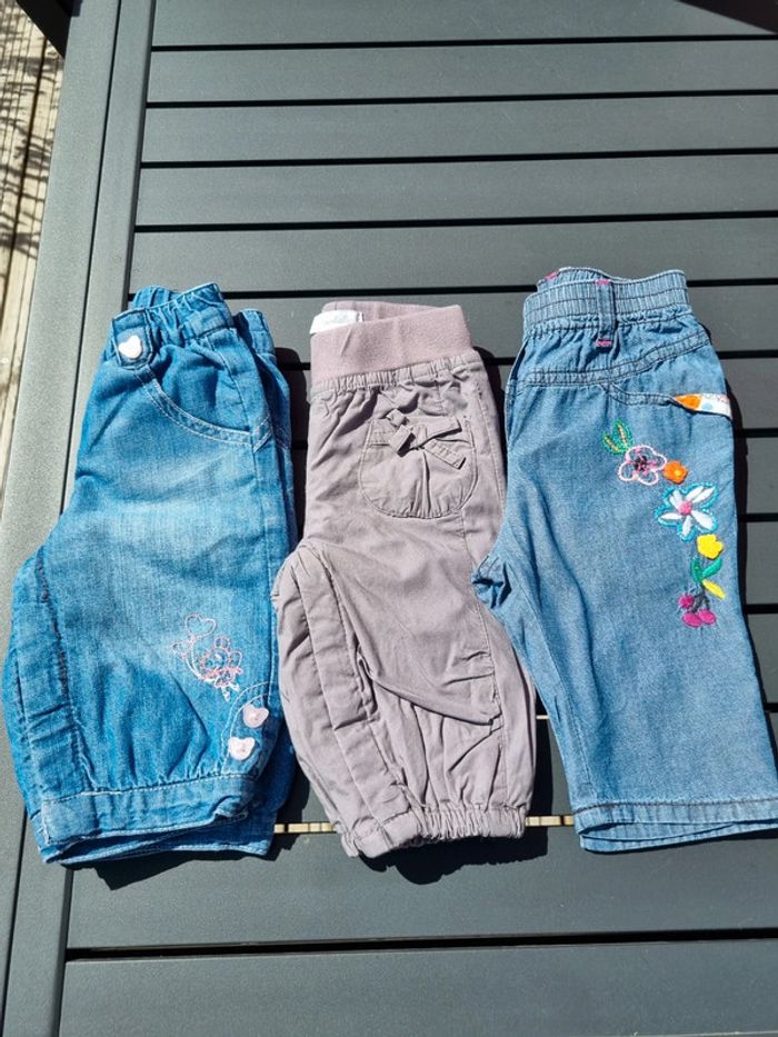 Lot de 3 pantalons - photo numéro 2