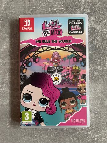 Jeu pour Nintendo switch, LOL surprise remix, we rule the world en français.