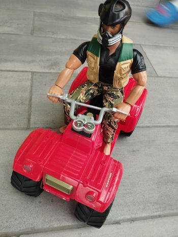 Quad Action man avec Figurine Hasbro