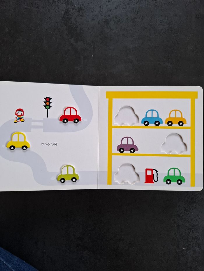Livre cartonné Les transports en bon état - photo numéro 3