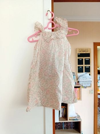 Robe liberty fait main 2 ans