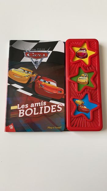 Livre sonore les amis bolides Disney Pixar Cars