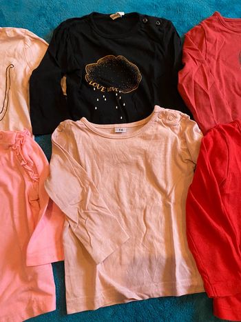 Lot 2 tee-shirts 12 mois