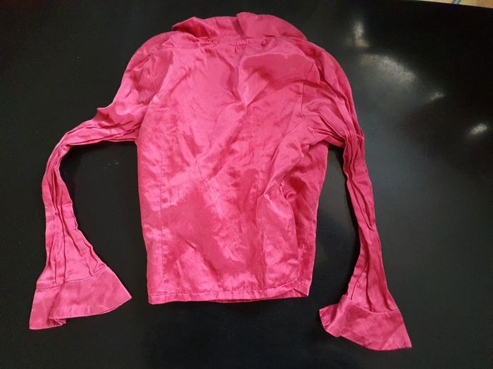 Chemise cache-coeur marque Floriane 6 ans - photo numéro 2