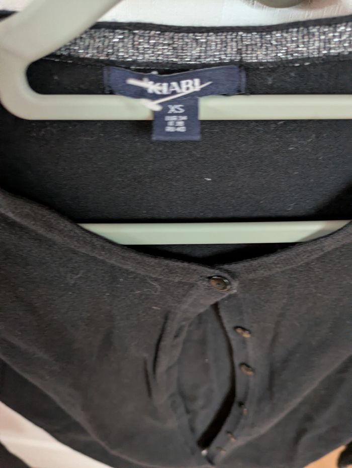 Gilet noir manches longues - photo numéro 3