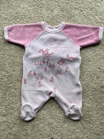 Pyjama velours Petit Bateau 🌻