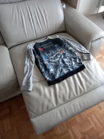 Haut de pyjama gemo velour taille 14 ans