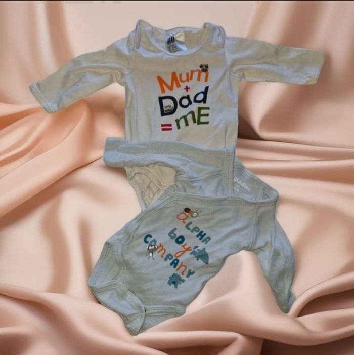 Lot 2 body petit boy naissance