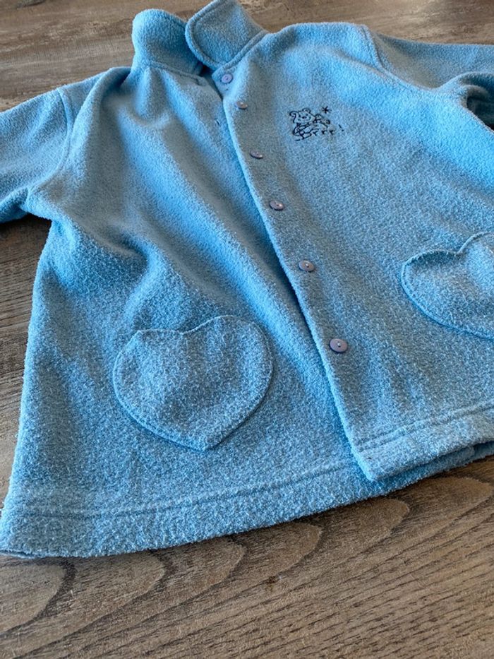 Robe de chambre courte pull pyjama fille 9/10 ans - photo numéro 3