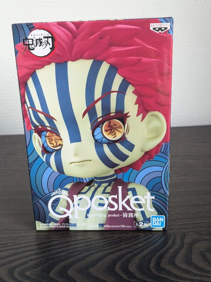 Figurine QPosket Demon Slayer - Akaza - Banpresto