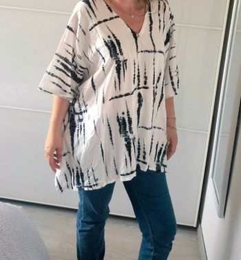 Blouse blanc du Nil taille unique