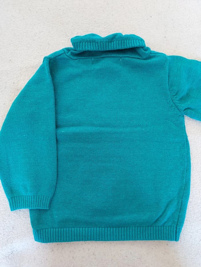 Pull turquoise - photo numéro 2