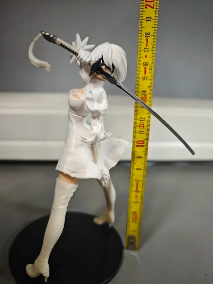 Figurine Nier Automata : 2B White Edition 17cm neuve avec boîte - photo numéro 8