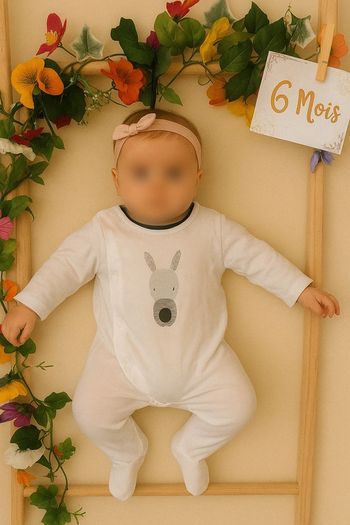 Pyjama léger 6mois Obaïbi