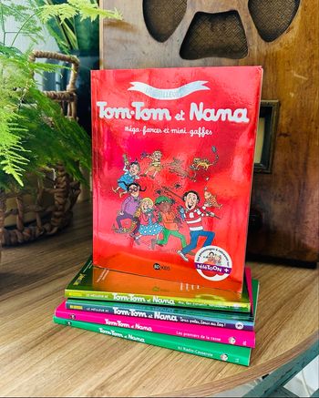 Lot de 5 BD Tom Tom et Nana
