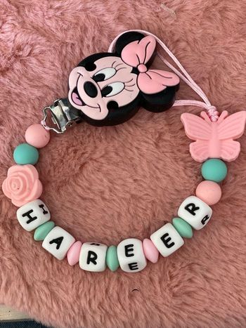 Attache tétine minnie