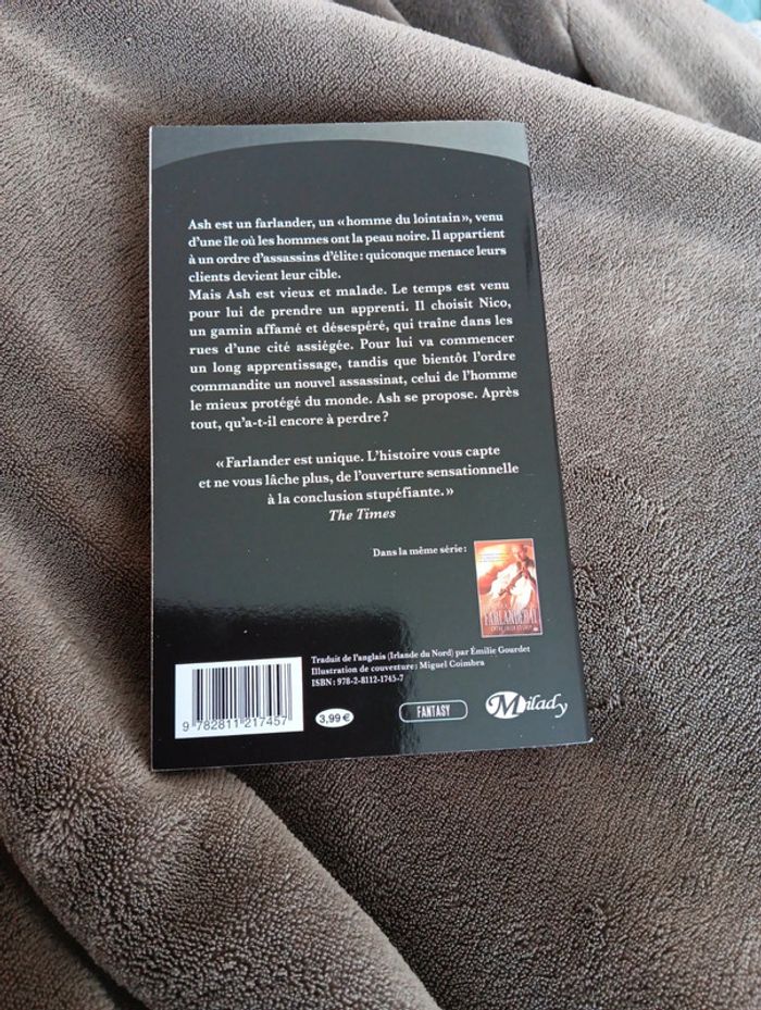 Livre Farlander de Col Buchanan - photo numéro 2