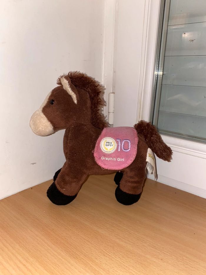 Petite peluche cheval