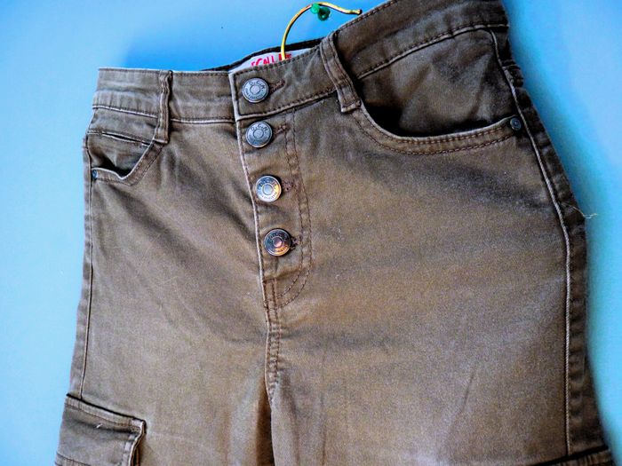 Pantalon Femme XS 34 jennyfer kaki vert TBE collection don't call me - photo numéro 2