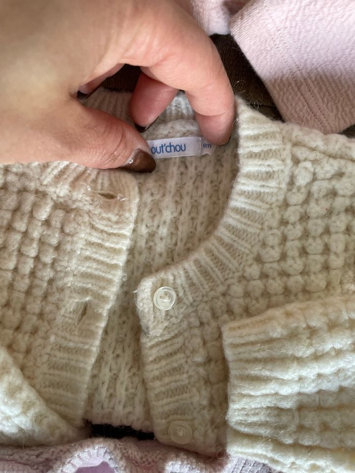 Lot gilets et pulls 9 mois - photo numéro 5