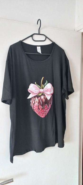 Tee shirt motif fraise 🍓