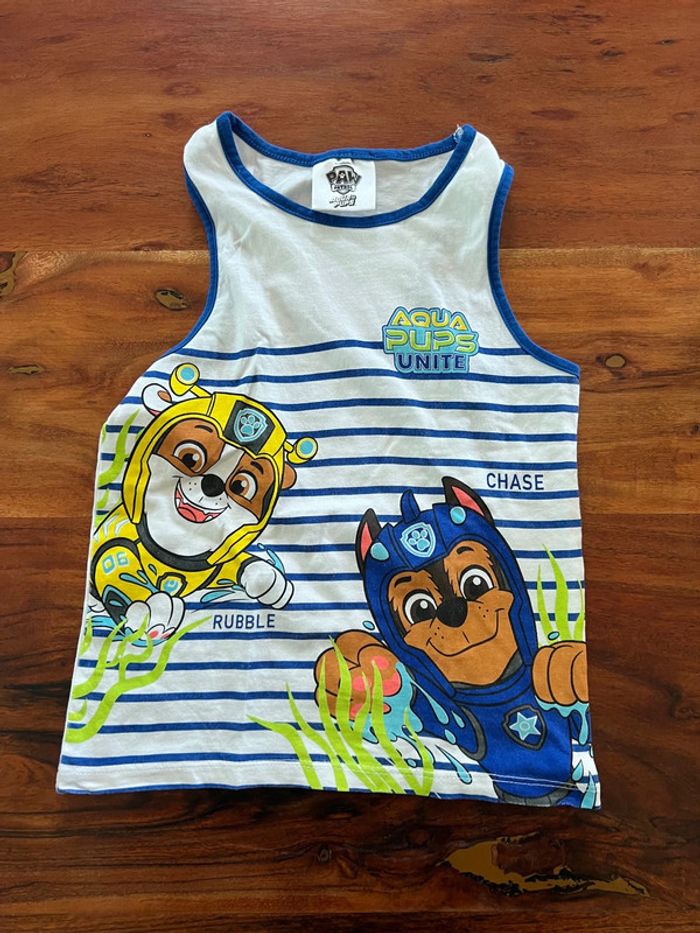 Débardeur pat patrouille 5 ans