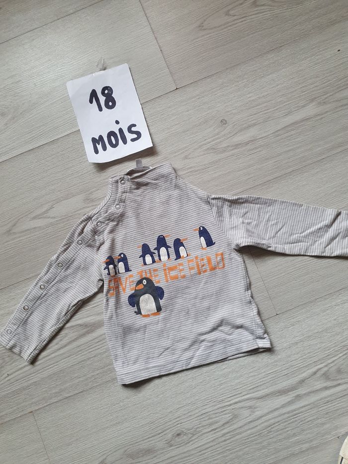 Maillot t-shirt 18mois garçon