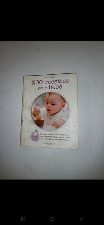 200 recettes pour bébé
