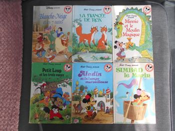 Anciens livres (Club du Livre Mickey - Walt Disney) des années 1970/1980