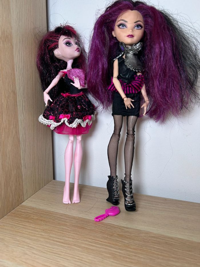 Voiture et poupées monster high - photo numéro 3