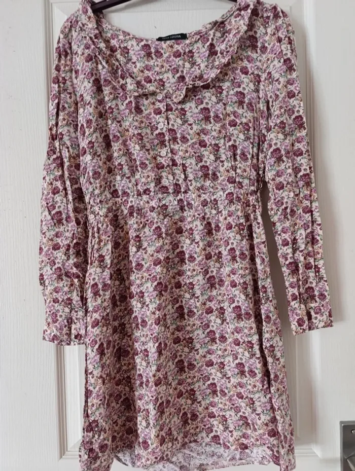 Robe fleurie taille unique équivalent taille s