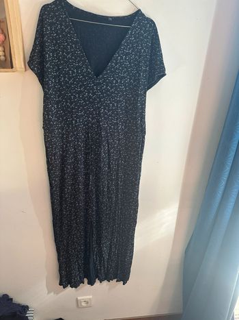 Robe mi, longue Kiabi, fendue taille L
