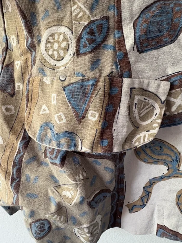 Veste tailleur manches courtes avec épaulette vintage Pimkie taille 38 - photo numéro 2