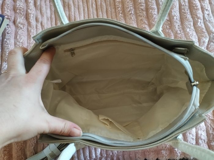 Sac banc et gris - photo numéro 7