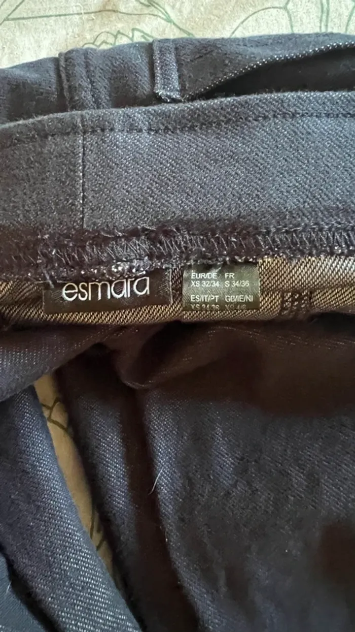 Jegging bleu foncé - photo numéro 3