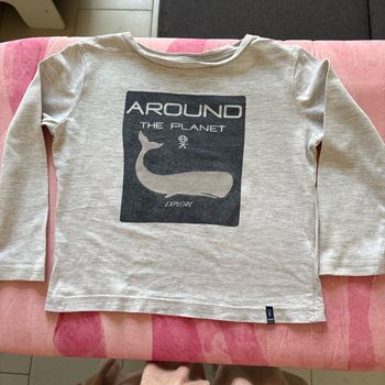 T-shirt manche longue baleine