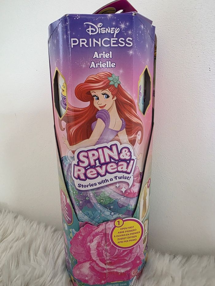 Poupée Arielle Spin & reveal - photo numéro 2