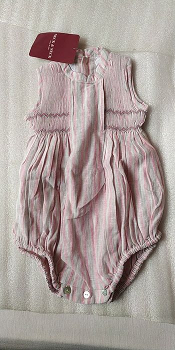 Grenouillère bébé 6mois Neck&Neck neuf