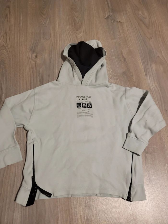 Pull à capuche zara garçon 10 ans