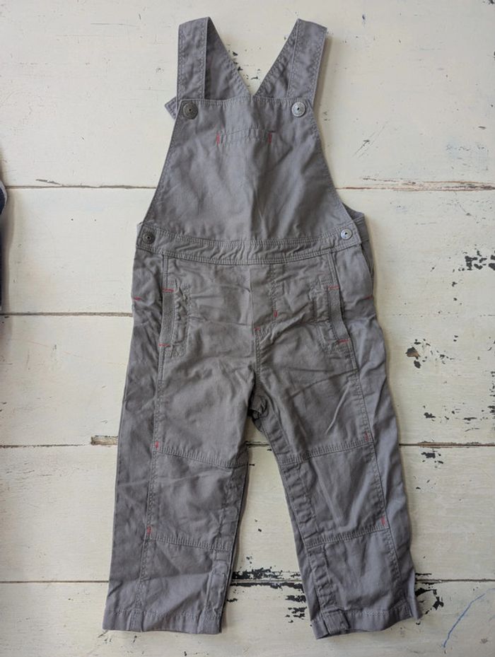 Salopette en toile Obaibi 18 mois