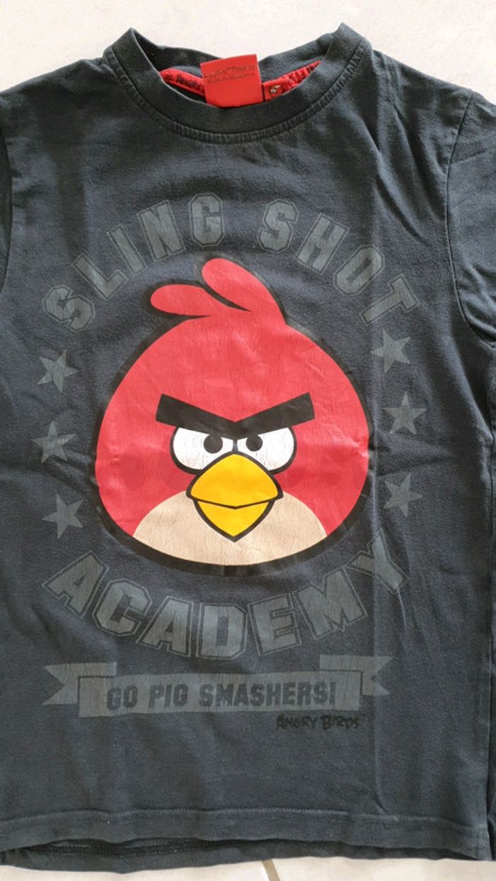 T-shirt garçon Angry Birds 8 ans ch2 - photo numéro 3