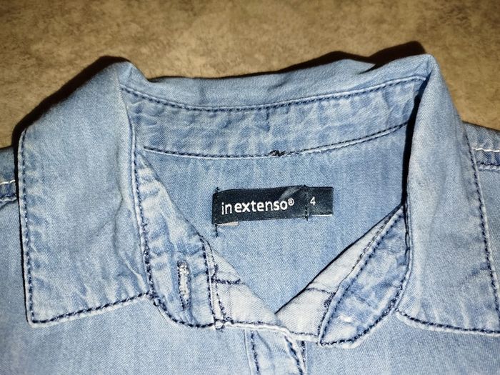 Chemise en jean fille - photo numéro 2