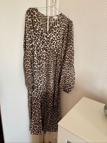 Robe longue de maternité/grossesse léopard H&M