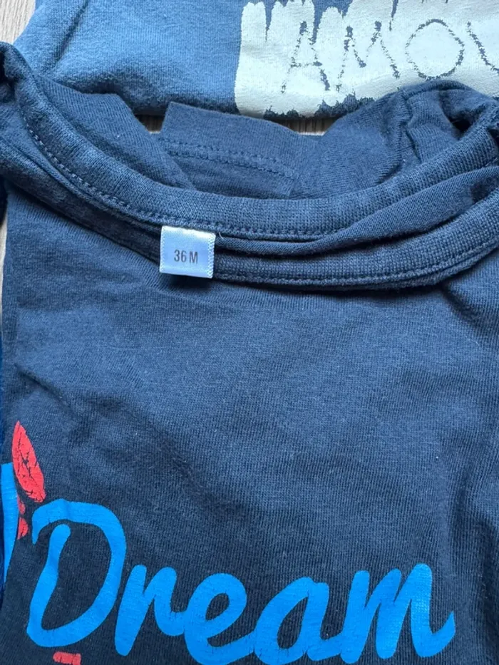 Lot de t-shirt manches longues - photo numéro 2
