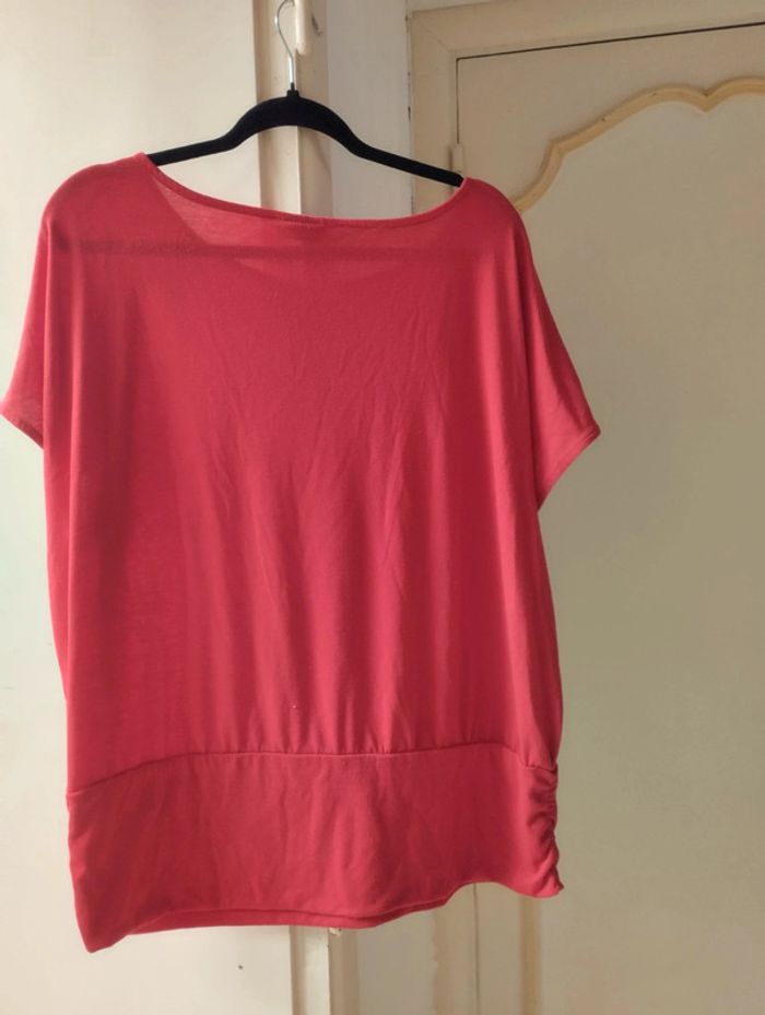 Haut rouge Taille 48 - photo numéro 2
